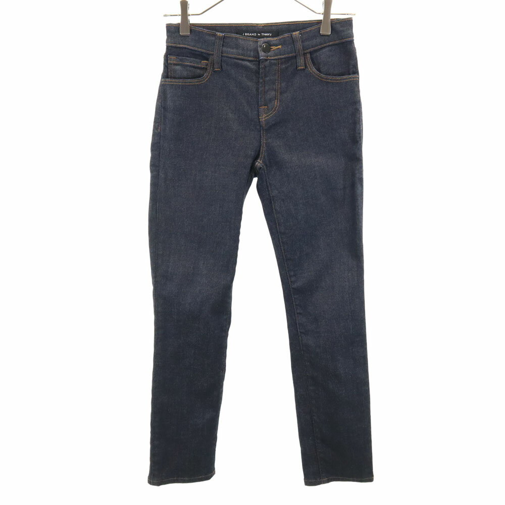 古着 ジェイブランド フォー セオリー J Brand for Theory スキニーデニムパンツ W24 インディゴ ジーンズ ストレッチ レディース 【中古】