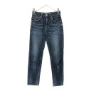 古着 RED CARD レッドカード 日本製 テーパードデニムパンツ 23 レディース 【中古】