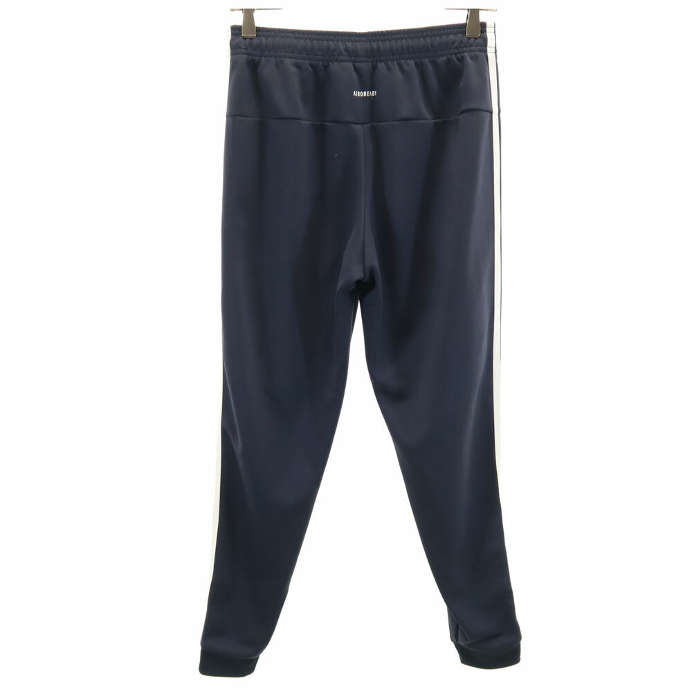 古着 adidas アディダス ロングジャージパンツ S ネイビー レディース 【中古】