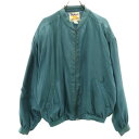 古着 プロテスト 90s シルク オールド ブルゾン L グリーン系 ジャケット メンズ 【中古】 【PD】