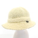 古着 STUSSY ステューシー ボア バケット ハット S/M クリーム色 レディース 【中古】 【PD】