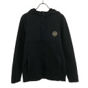 古着 UNDER ARMOUR アンダーアーマー ゴルフ フード付き スポーツジャケット SM ブラック トレーニング メンズ 【中古】