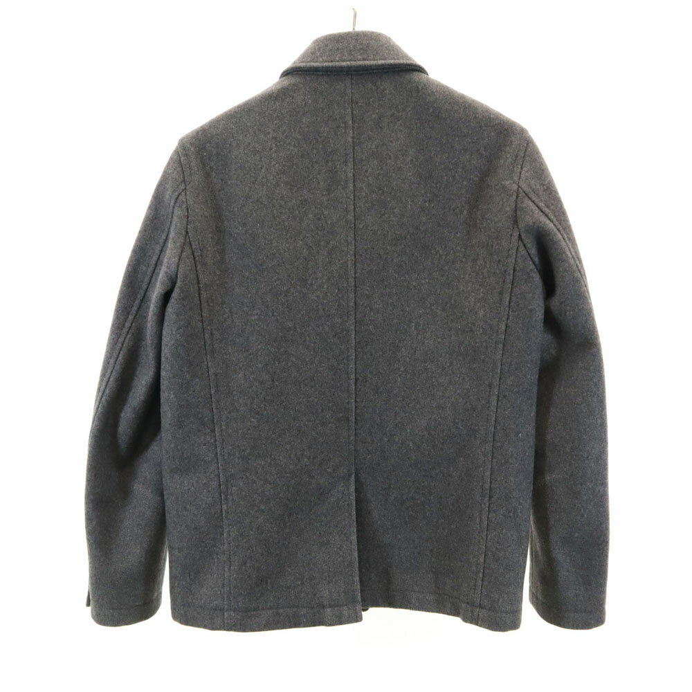 古着 BEAMS ビームス メルトン ジャケット S チャコールグレー メンズ 【中古】