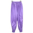 古着 Champion チャンピオン 90s 日本製 オールド ウインドパンツ M パープル 裏メッシュ レディース 【中古】 【PD】