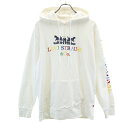 古着 Levi's リーバイス 長袖 スウェットパーカー M ホワイト メンズ 【中古】 【PD】