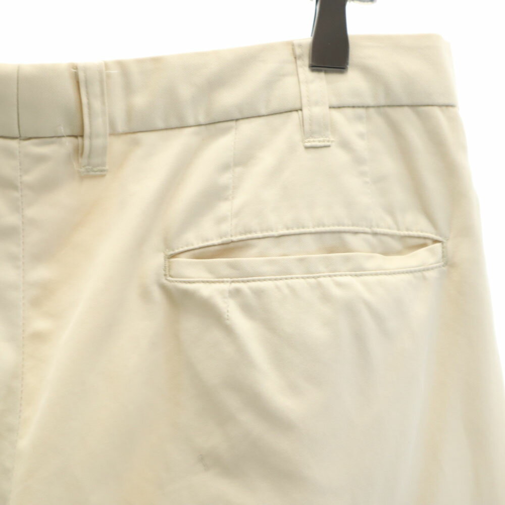古着 BURBERRY GOLF バーバリーゴルフ スラックスパンツ 85 ベージュ 三陽商会 タック メンズ 【中古】