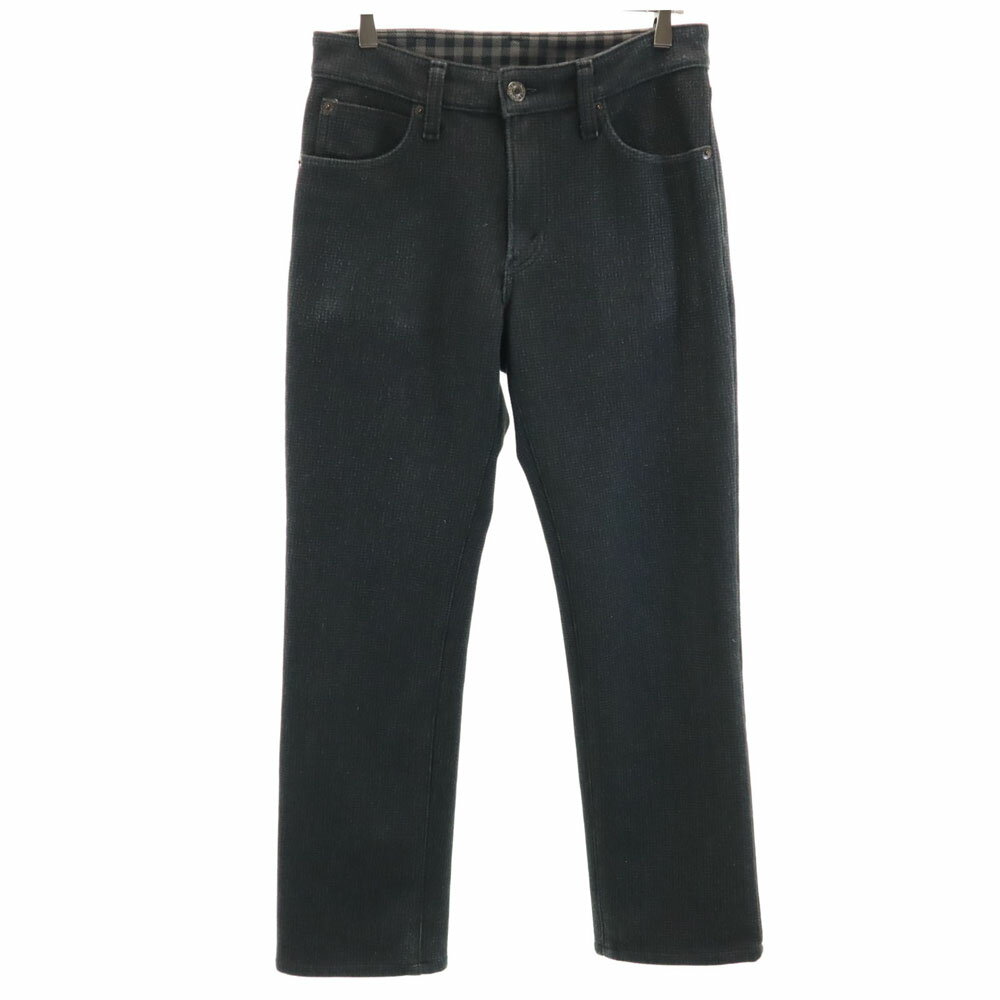 古着 エドウィン EDWIN 503 千鳥柄 ロングパンツ w30 グレー メンズ 【中古】