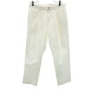 古着 フリーダムバイフリークスストア FREEDOM BY FREAK'S STORE タック パンツ M 白 ストレッチ メンズ 【中古】(4)