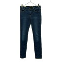 古着 Levi's PREMIUM リーバイス プレミア スキニーデニムパンツ w27 BIGE ジーンズ レディース 【中古】 【PD】