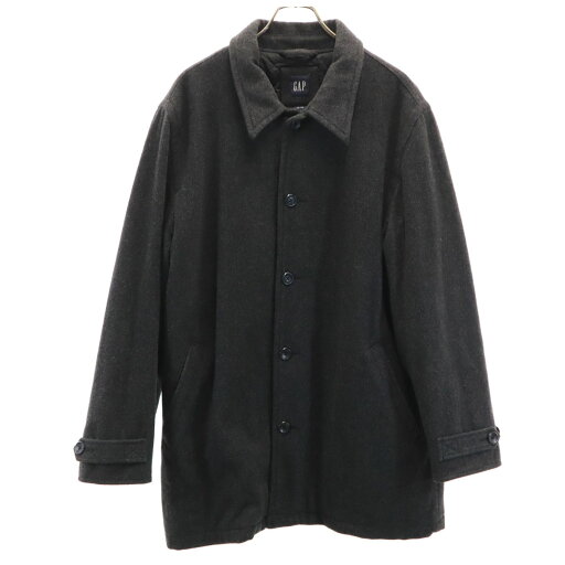古着 GAP ギャップ ウールブレンド ジャケット XL グレー 裏キルティング メンズ 【中古】 【PD】 古着 GAP ギャップ ウールブレンド ジャケット XL グレー 裏キルティング メンズ 【中古】 【PD】