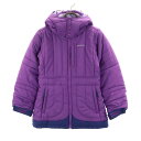 古着 patagonia パタゴニア スノーボード 中綿ジャケット M 10 パープル アウトドア 68395F0 スキー キッズ 【中古】 【PD】