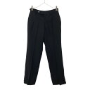 古着 ジェイプレス J.PRESS ウール ストレートパンツ 76 ブラック レディース 【中古】