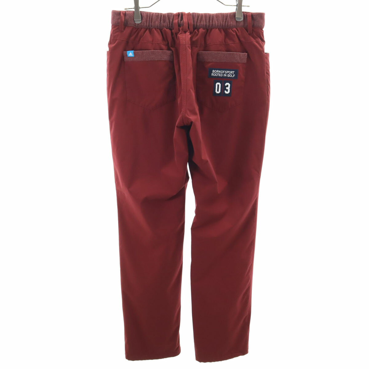 古着 アディダス adidas ゴルフ 中綿ロングパンツ O レンガ メンズ 【中古】