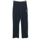 古着 courreges sport futur クレージュ スポーツ フューチャー ロングジャージパンツ 36 ブラック レディース 【中古】 【PD】