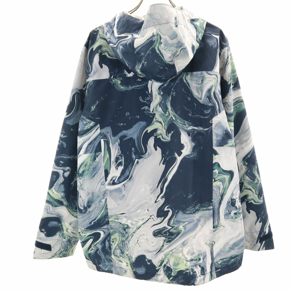 古着 BURTON バートン レインジャケット XS グレー フーディー メンズ 【中古】