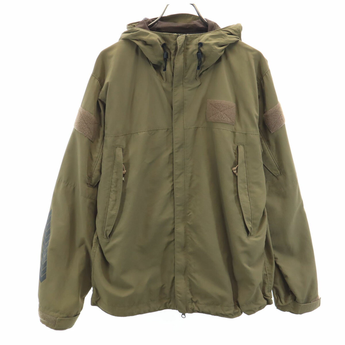 古着 ワイルドシングス WILDTHINGS 長袖 マウンテンパーカー M カーキ メンズ 【中古】