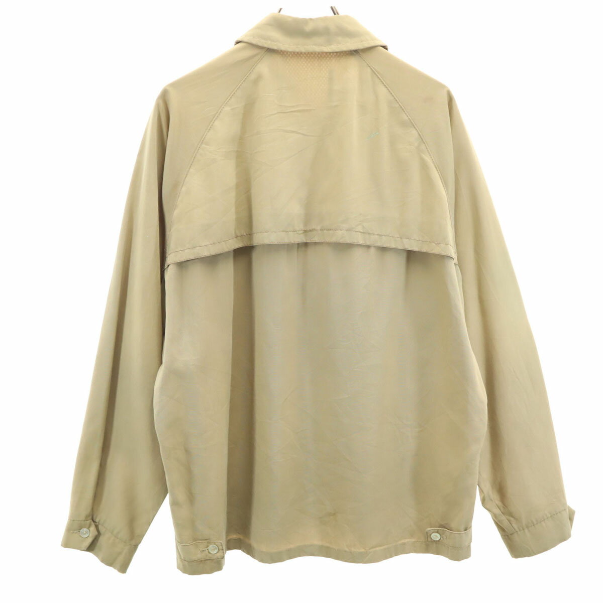 古着 ヴィンテージ VINTAGE 50s 60s Lightningジップ ドリズラー ジャケット ベージュ スイングトップ メンズ 【中古】