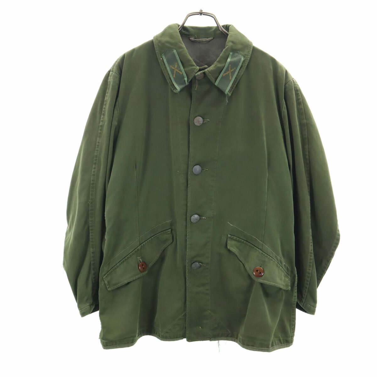 古着 SWEDEN ARMY スウェーデン軍 70s M59 ヴィンテージ フィールドジャケット カーキ ミリタリー メンズ 【中古】 【PD】