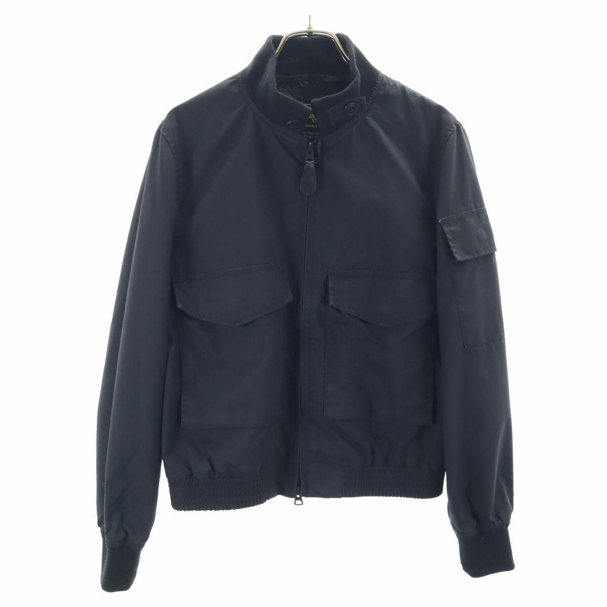 古着 アルファインダストリーズ ALPHA INDUSTRIES INC ジップジャケット XS ブラック メンズ 【中古】