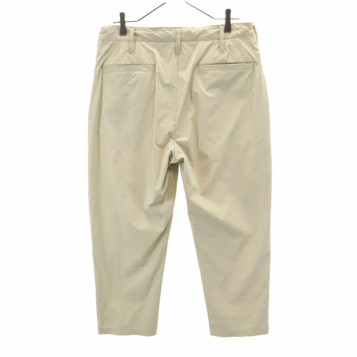 古着 FLAGSTUFF フラグスタフ イージー アンクルパンツ ベージュ メンズ 【中古】 【PD】