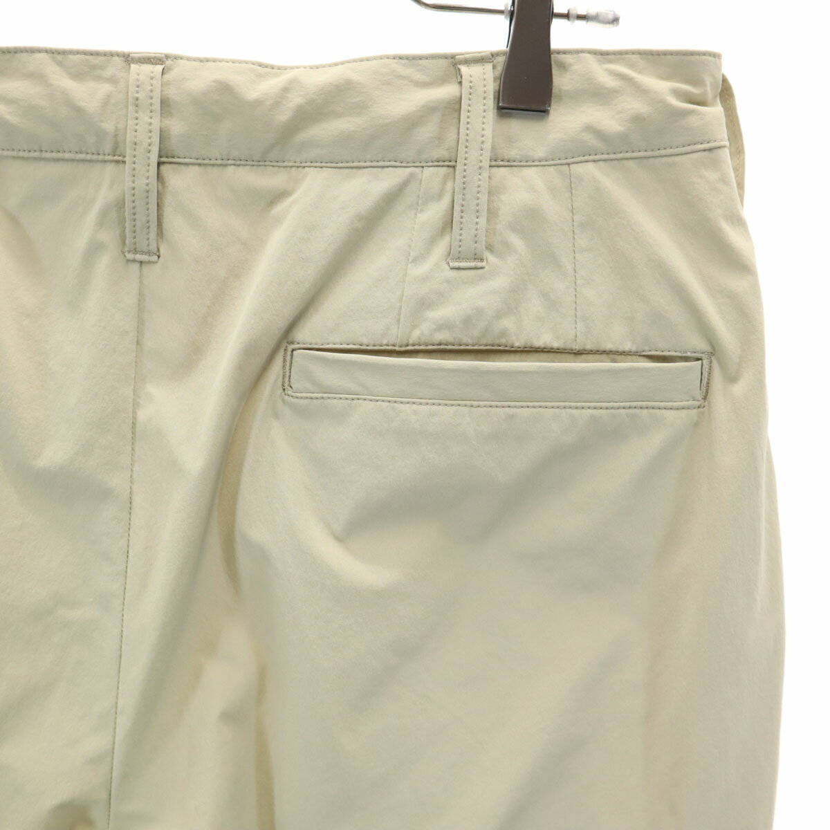 古着 FLAGSTUFF フラグスタフ イージー アンクルパンツ ベージュ メンズ 【中古】 【PD】