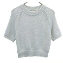 古着 el mare エルマレ 半袖 セーター F ブルー系 ニット レディース 【中古】 【PD】