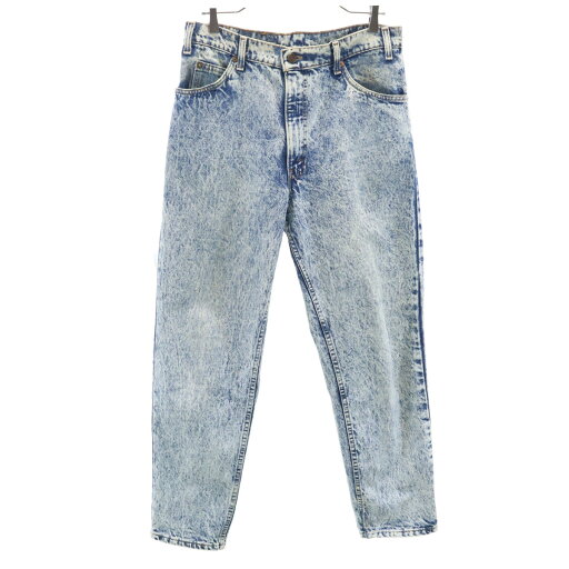 古着 リーバイス Levi's 80s USA製 オレンジタブ 550 ヴィンテージ ケミカル テーパードデニムパンツ W34 ウォッシュブルー ジーンズ メンズ 【中古】 古着 リーバイス Levi's 80s USA製 オレンジタブ 550 ヴィンテージ ケミカル テーパードデニムパンツ W34 ウォッシュブルー ジーンズ メンズ 【中古】