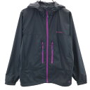 古着 Columbia コロンビア カーンズ ジャケット L チャコールブラック アウトドア OMNI-SHIELD ウインドブレーカー レディース 【中古】 【PD】