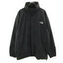 古着 THE NORTH FACE ノースフェイス ナイロンジャケット L ブラック アウトドア 6543210 メンズ 【中古】 【PD】