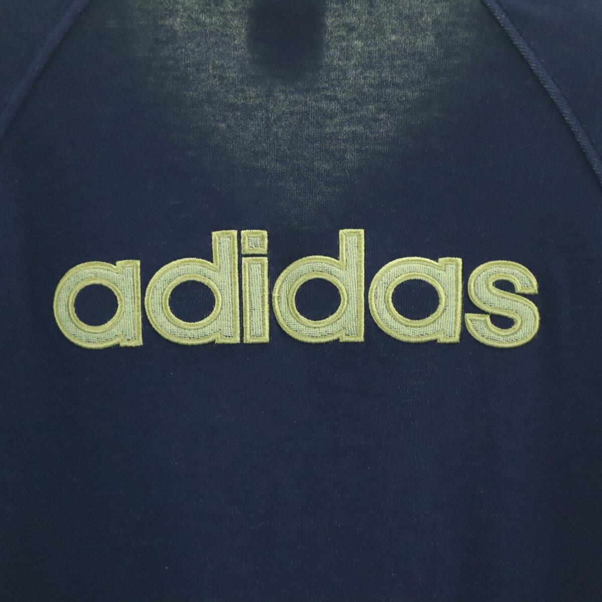 古着 未使用 adidas アディダス ジップジャケット 上下 セットアップ L/OT ネイビー メンズ 【中古】