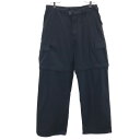 古着 THE NORTH FACE ノースフェイス ジップオフ カーゴパンツ L ブラック アウトドア NBW32331 2WAY レディース 【中古】