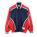 古着 チャンピオンプロダクツ Champion products 80s 90s 日本製 CR1841 オールド バスケ ジャージ トラックジャケット M ネイ...