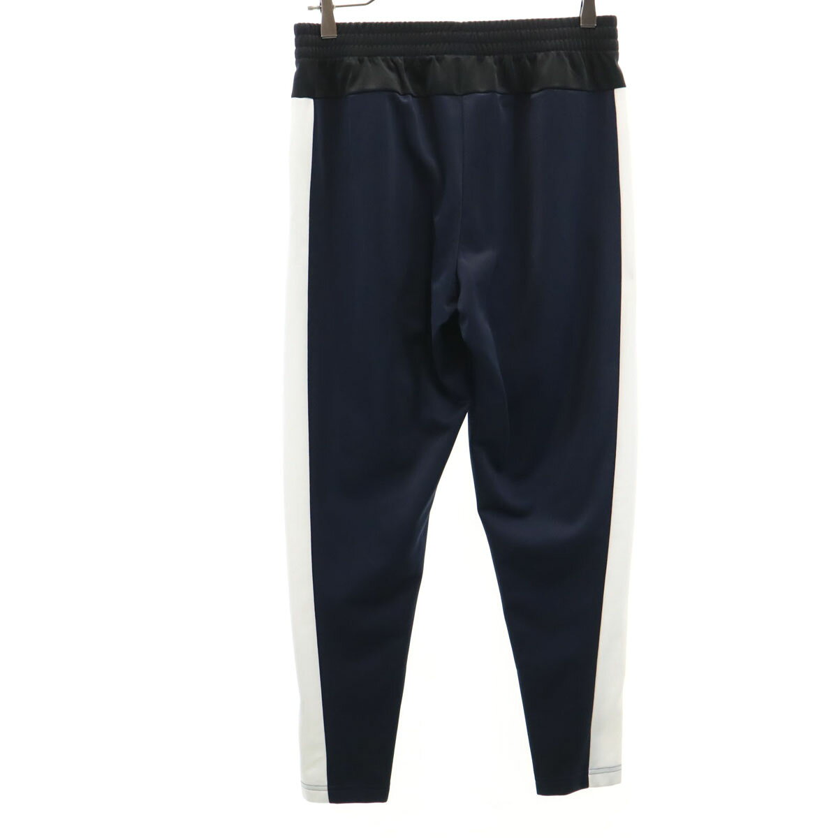 古着 adidas アディダス トレーニング ロングジャージパンツ L ネイビー レディー...