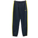 古着 NIKE ナイキ トレーニング ウインドパンツ M ネイビー 裏メッシュ メンズ 【中古】 【PD】