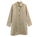 古着 UNIQLO ユニクロ ブロックテック ステンカラーコート XL ベージュ レディース 【中古】(4)