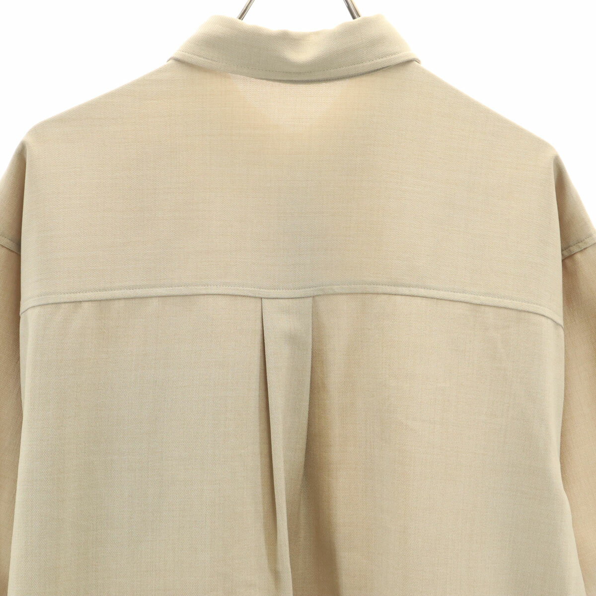 古着 FREAK'S STORE フリークスストア 長袖 シャツワンピース F ベージュ レディース 【中古】 【PD】