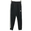 古着 アディダスオリジナルス adidas Originals トレフォイルロゴ ロングジャージパンツ S ブラック メンズ 【中古】