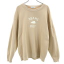 古着 ビームスボーイ BEAMS BOY 長袖 スウェット トレーナー 2 ベージュ レディース 【中古】