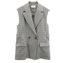 古着 スナイデル SNIDEL 千鳥格子 ベスト 1 メンズ 【中古】