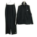 古着 PUMA プーマ トレーニング ウインドブレーカー 上下 セットアップ M ブラック ヒットユニオン社製 メンズ 【中古】 【PD】