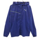 古着 PUMA プーマ ランニング ジャケット S 青紫 メンズ 【中古】