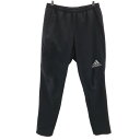 古着 adidas アディダス ロングジャージパンツ O ブラック メンズ 【中古】