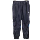 古着 PUMA プーマ ウインドパンツ XO ネイビー系 ビッグサイズ メンズ 【中古】