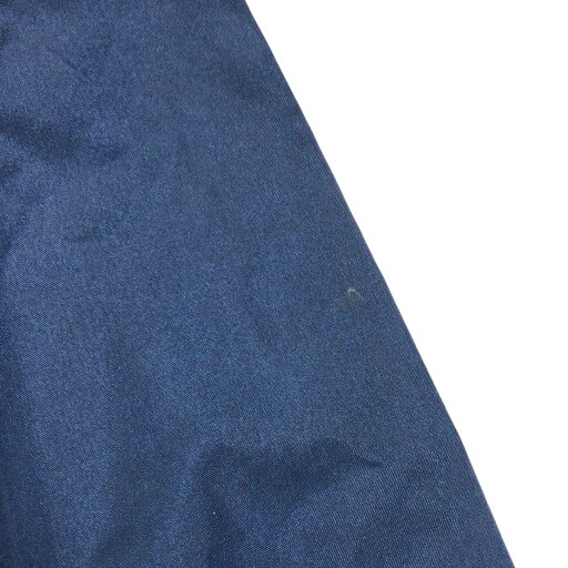 古着 SUNTORY ORIGINAL DESIGN サントリーボス ロゴ刺繍 ナイロンジャケット ネイビー 裏メッシュ ブルゾン メンズ 【中古】 【PD】