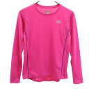 古着 THE NORTH FACE ノースフェイス トレーニング 長袖 ウェア S ピンク レディース 【中古】 【PD】