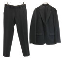 古着 UNIQLO ユニクロ スーツ 上下 セットアップ L/79 ブラック メンズ 【中古】