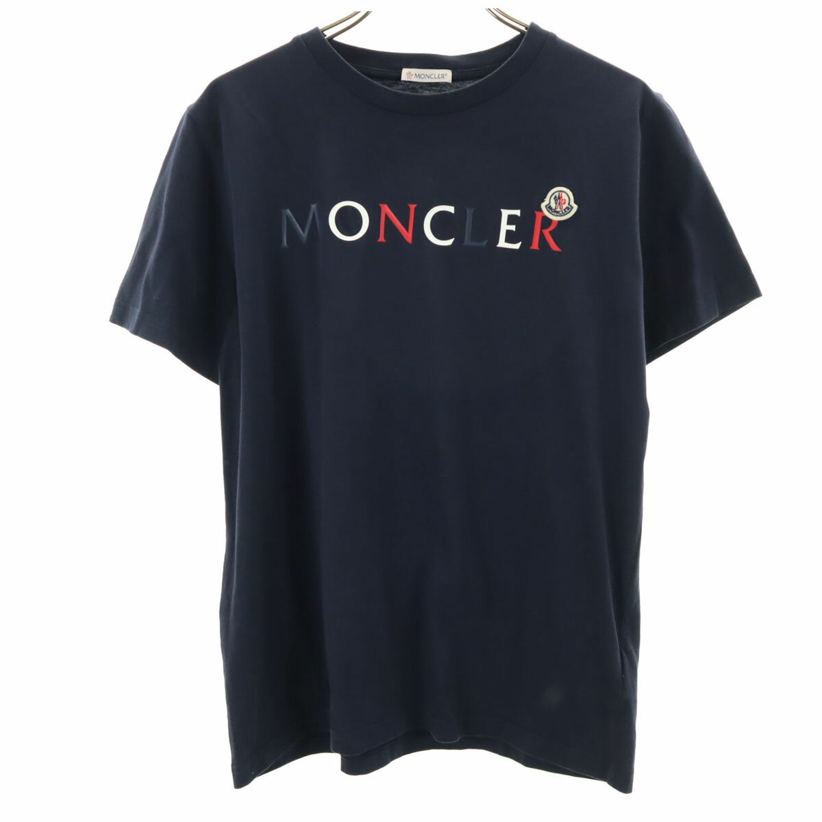 MONCLER KIDS モンクレール ネイビー半袖Tシャツ キッズ