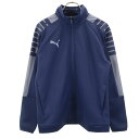 古着 PUMA プーマ トレーニング ジャージジャケット M ネイビー メンズ 【中古】