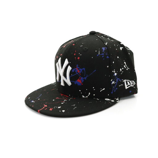 古着 未使用 NEW ERA ニューエラ 59FIFTY ニューヨーク ヤンキース ペイント柄 キャップ 7 1/2 ブラック ベースボール メンズ 【中古】 古着 未使用 NEW ERA ニューエラ 59FIFTY ニューヨーク ヤンキース ペイント柄 キャップ 7 1/2 ブラック ベースボール メンズ 【中古】