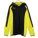 古着 PUMA プーマ トレーニング 長袖 パーカー L イエロー メンズ 【中古】